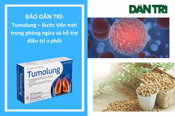 BÁO DÂN TRÍ: Tumolung – Bước tiến mới trong phòng ngừa và hỗ trợ điều trị u phổi